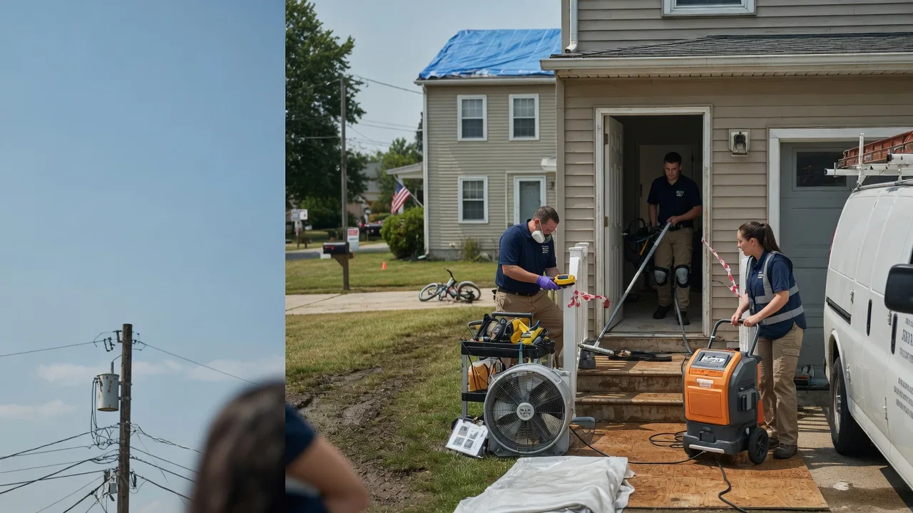 Water Damage Repair in Herrick, IL near me